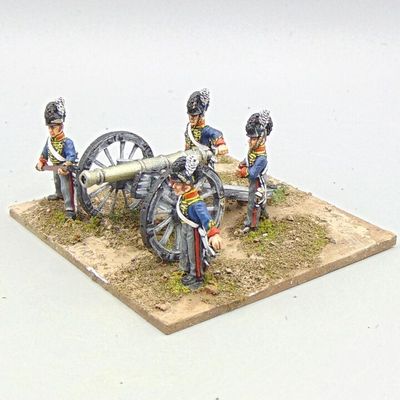Grade C - Wargames Foundry - Napoleonic - British Royal Horse Artillery Field Gun  & Crew Grade C - Wargames Foundry - Napoleonic - British Royal Horse Artillery Field Gun  & Crew