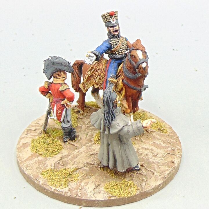 Grade B - Wargames Foundry - Napoleonic - British Staff Officers