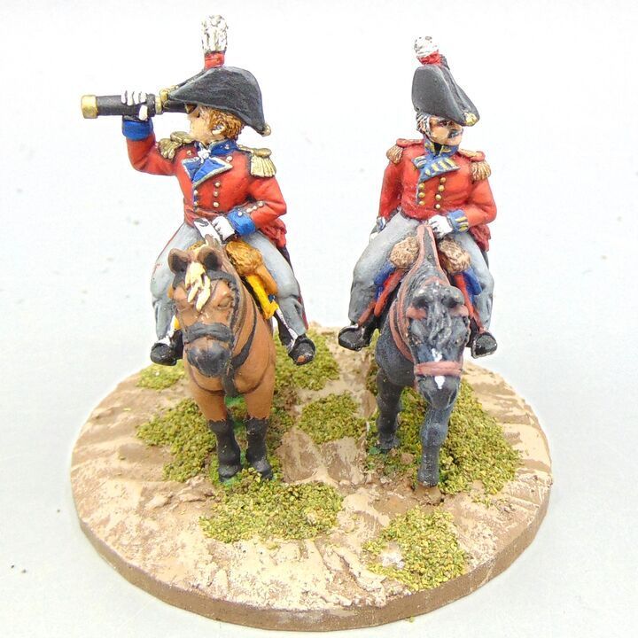 Grade B - Front Rank Miniatures - Napoleonic - British Infantry Officers