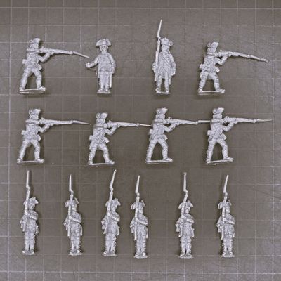 Kings Mountain Miniatures, AWI: British Line Infantry, Firing Line