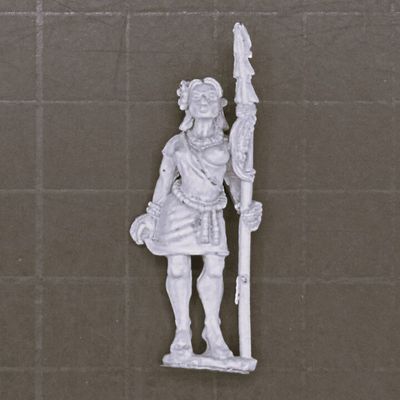Warmonger Miniatures, Fantasy Elves: Nymph Warrior - Mare's Tail