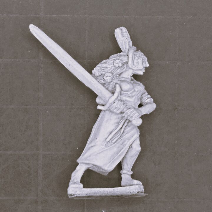 Warmonger Miniatures, Fantasy Elves: Nymph Warrior - Ivy Blade