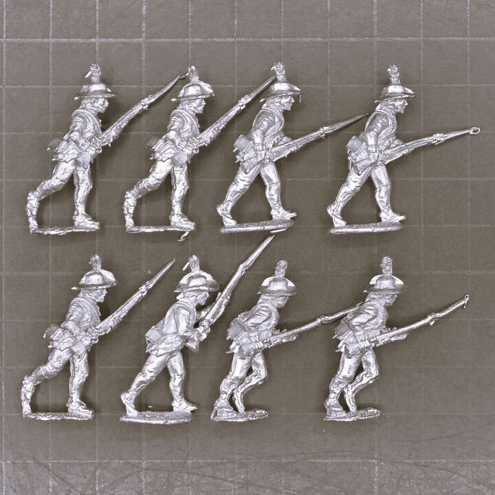 Perry Miniatures, AWI - British Infantry Advancing