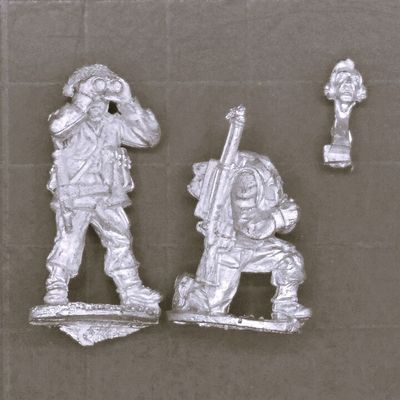 Warlord Games, WW2: Late War British Infantry Officer & Radio Operator