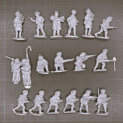 Empress Miniatures, WW2: Late War British Highland Infantry Empress Miniatures, WW2: Late War British Highland Infantry
