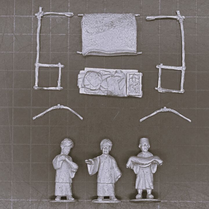 Eureka Miniatures, Modern: Middle Eastern Civilians - Achmed's Trinket Stall