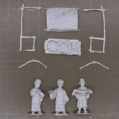 Eureka Miniatures, Modern: Middle Eastern Civilians - Achmed's Trinket Stall