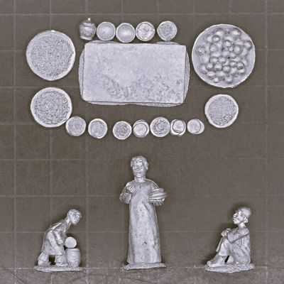 Eureka Miniatures, Modern: African Market Food Stall Eureka Miniatures, Modern: African Market Food Stall