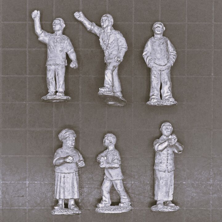 Eureka Miniatures, Modern: African Civilian Mob