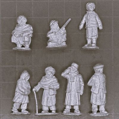 Eureka Miniatures, Modern: Afghan Civilians in Rural Dress