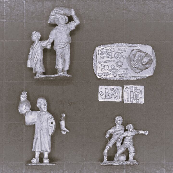 Eureka Miniatures, Modern: African Civilian Trinket Dealer & Others