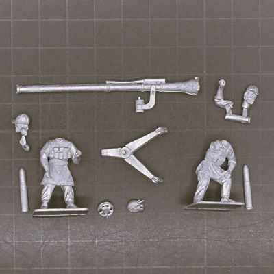 Empress Miniatures, Modern: Insurgents with 105mm Recoiless Rifle