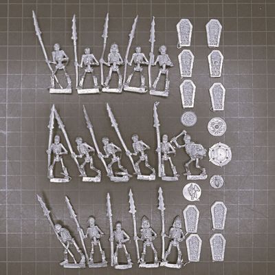 Black Tree Design, Fantasy: Skeleton Spearmen