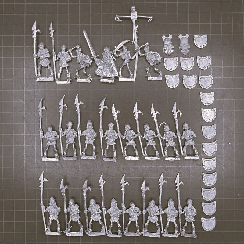 Black Tree Design, Fantasy: Skeleton Halberdier Unit