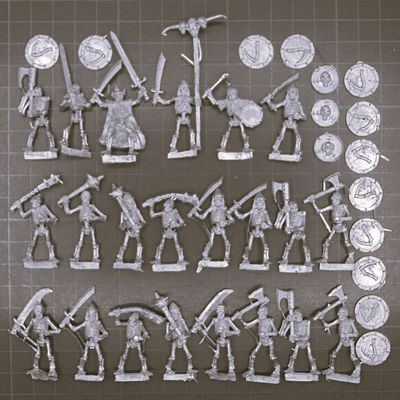 Black Tree Design, Fantasy: Skeleton Warriors Unit Black Tree Design, Fantasy: Skeleton Warriors Unit