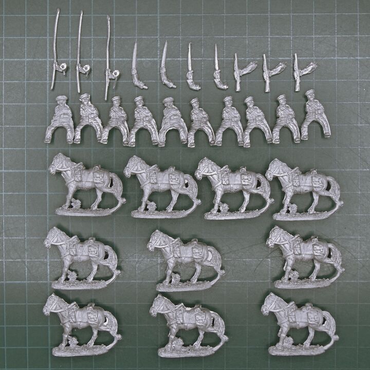 B&B Miniatures, RCW - Regular Cavalry