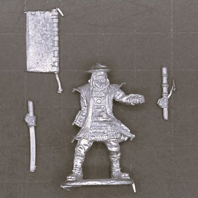 Footsore Miniatures, Feudal Japan: Ashigaru Kashira