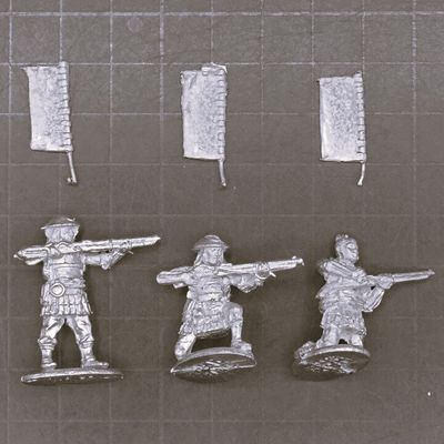 Footsore Miniatures, Feudal Japan: Ashigaru Arquebusiers
