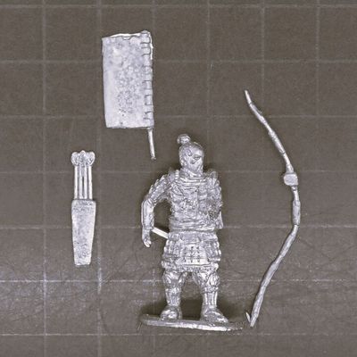 Footsore Miniatures, Feudal Japan: Samurai with Sumi