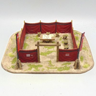 Grade C - 3D Alien Worlds - Feudal Japan - Jinmaku Curtains, Samurai Command Area