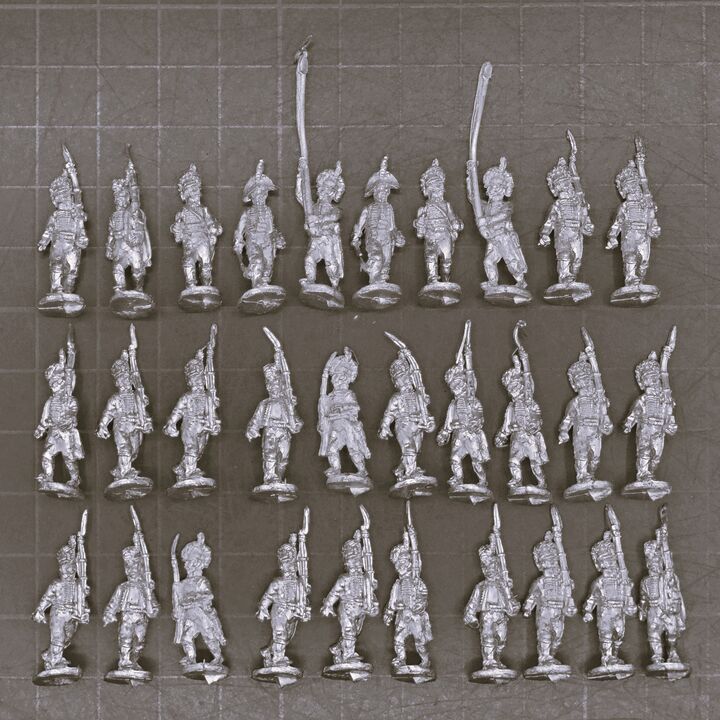 Blue Moon Manufacturing, Napoleonic - Spanish Light Infantry Unit in Tarleton Helmets