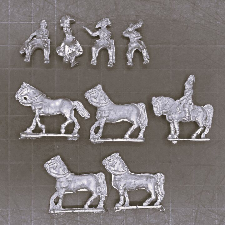 Capitan Games Ltd, Napoleonic - Mounted Spanish Generals & Staff Officers