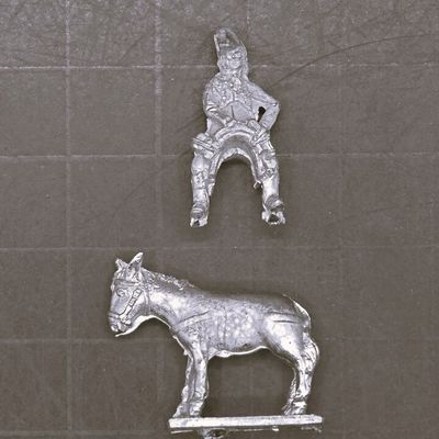 Capitan Games Ltd, Napoleonic - French Guard Surgeon mounted on a Mule