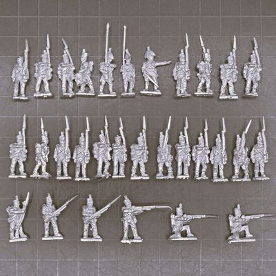 Fizzer Johnson's Men of Metal, Napoleonic - British Light Infantry Unit