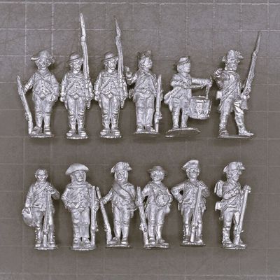 Wargames Foundry, AWI: US Uniformed Militia, Standing