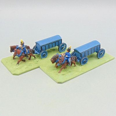 Grade D - Mixed Manufacturers - Napoleonic - Swedish Ammunition Caissons
