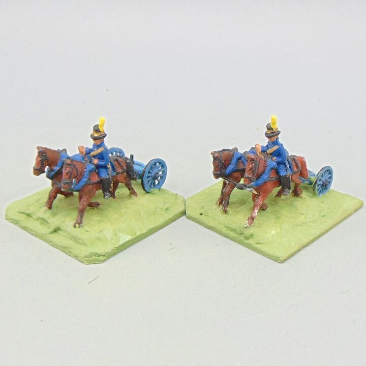 Grade D - Unidentified Manufacturer - Napoleonic - Swedish Artillery Limbers