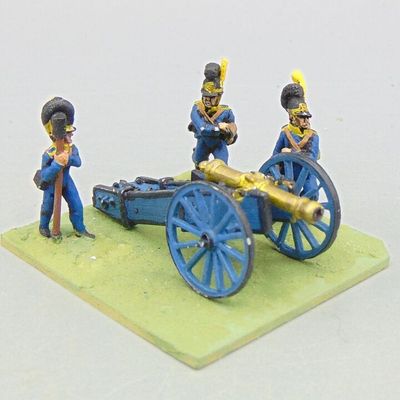 Grade D - Minifigs - Napoleonic - Swedish Field Gun & Foot Artillery Crew in Helmets Grade D - Minifigs - Napoleonic - Swedish Field Gun & Foot Artillery Crew in Helmets