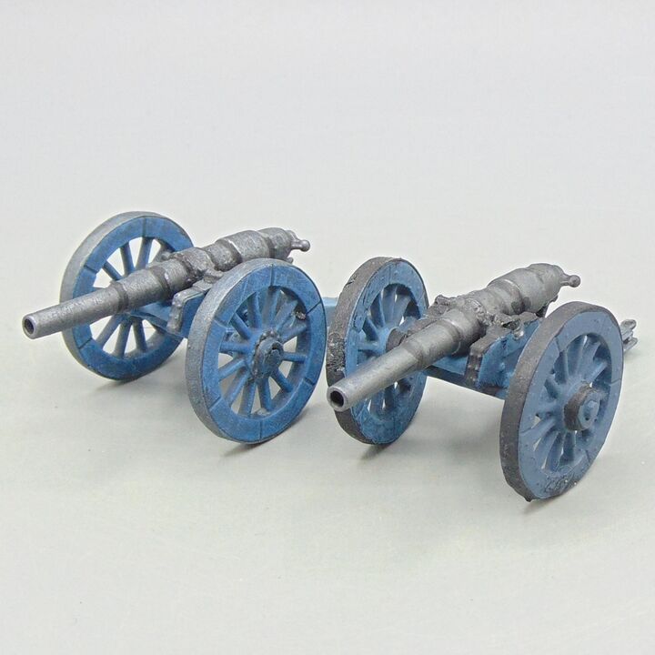 Grade C - Actual Size Miniatures - Later Colonial - British 40lb Armstrong Field Guns