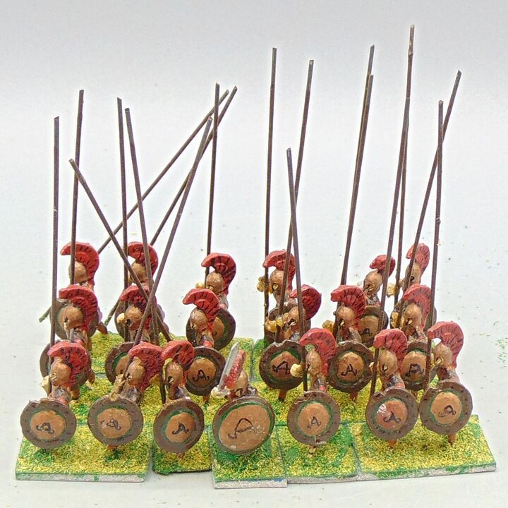 Grade E - Garrison Figures - Ancient Greek - Armoured Hoplites