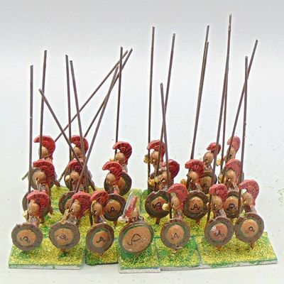Grade E - Garrison Figures - Ancient Greek - Armoured Hoplites