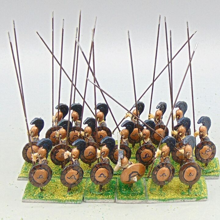 Grade E - Garrison Figures - Ancient Greek - Armoured Hoplites