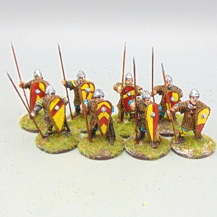 Grade C - Wargames Foundry - Dark Ages - Norman Spearmen
