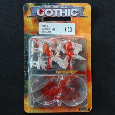 Games Workshop, Battlefleet Gothic - Imperial Sword Class Frigates Games Workshop, Battlefleet Gothic - Imperial Sword Class Frigates