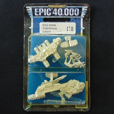 Games Workshop, Warhammer Epic 40K - Space Marine Thunderhawk Gunship Games Workshop, Warhammer Epic 40K - Space Marine Thunderhawk Gunship