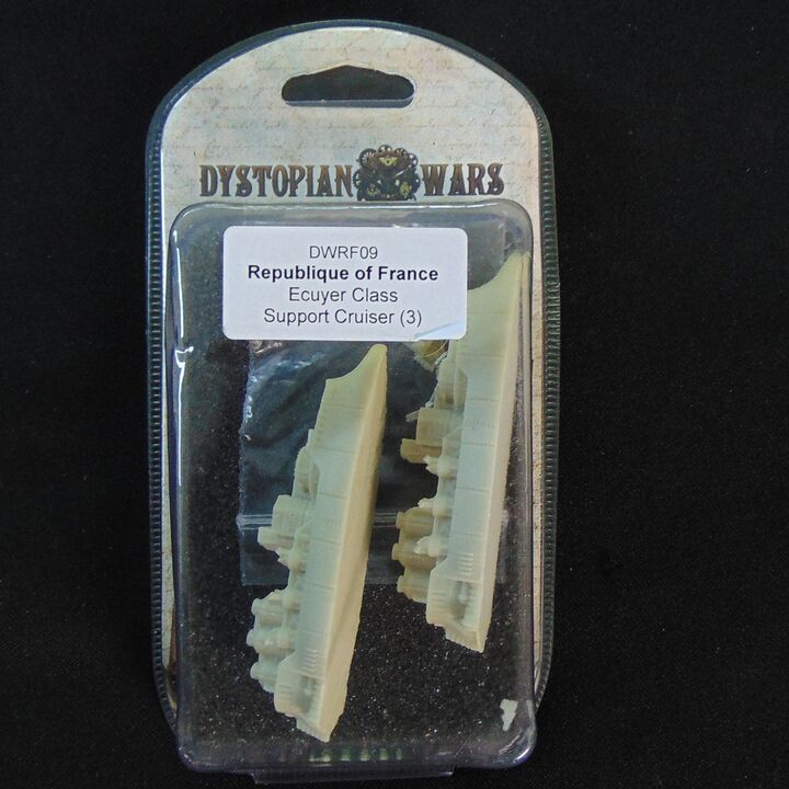 Spartan Games, Dystopian Wars - Ecuyer Class Support Cruiser, Republique of France