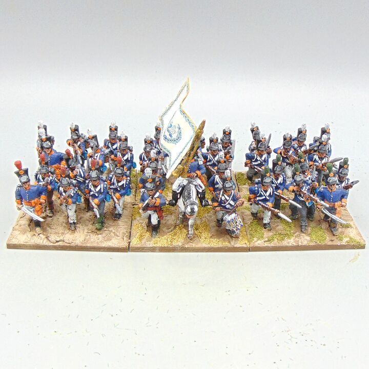 Grade D - Front Rank Miniatures - Napoleonic - Dutch Militia Infantry Unit