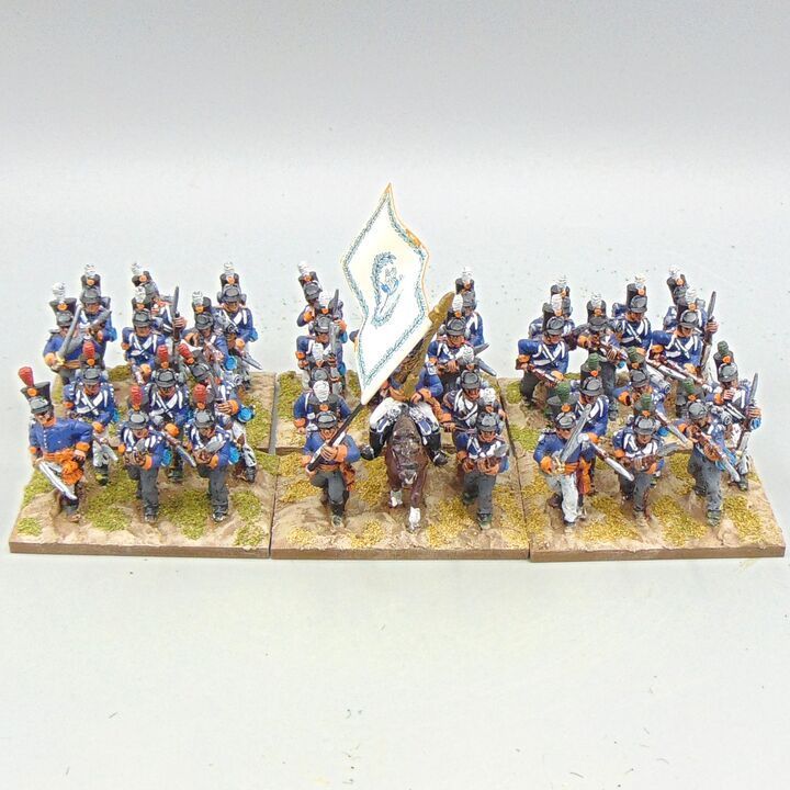 Grade D - Front Rank Miniatures - Napoleonic - Dutch Militia Infantry Unit