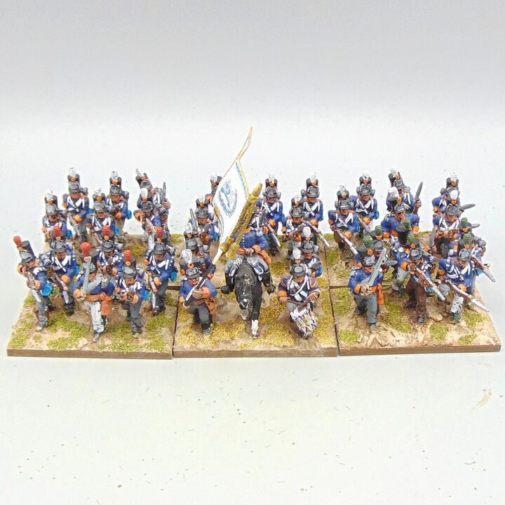 Grade D - Front Rank Miniatures - Napoleonic - Dutch Militia Infantry Unit