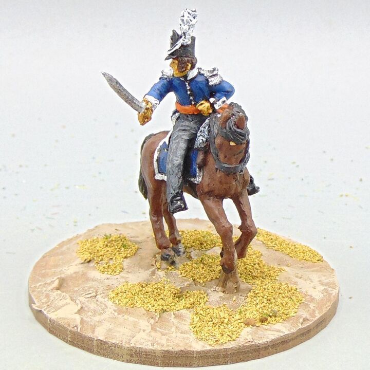 Grade D - Perry Miniatures - Napoleonic - Mounted Belgian Line Infantry Officer