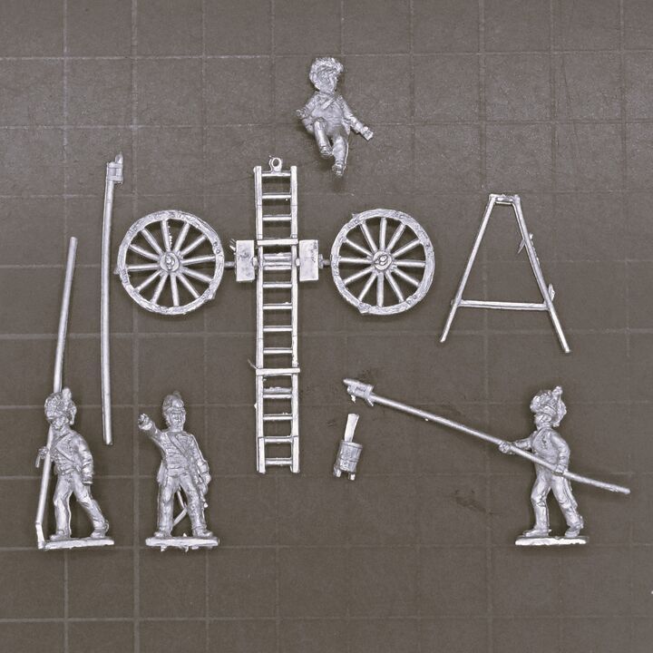 Fizzer Johnson's Men of Metal, Napoleonic - British Rocket Team