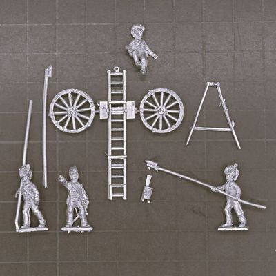 Fizzer Johnson's Men of Metal, Napoleonic - British Rocket Team