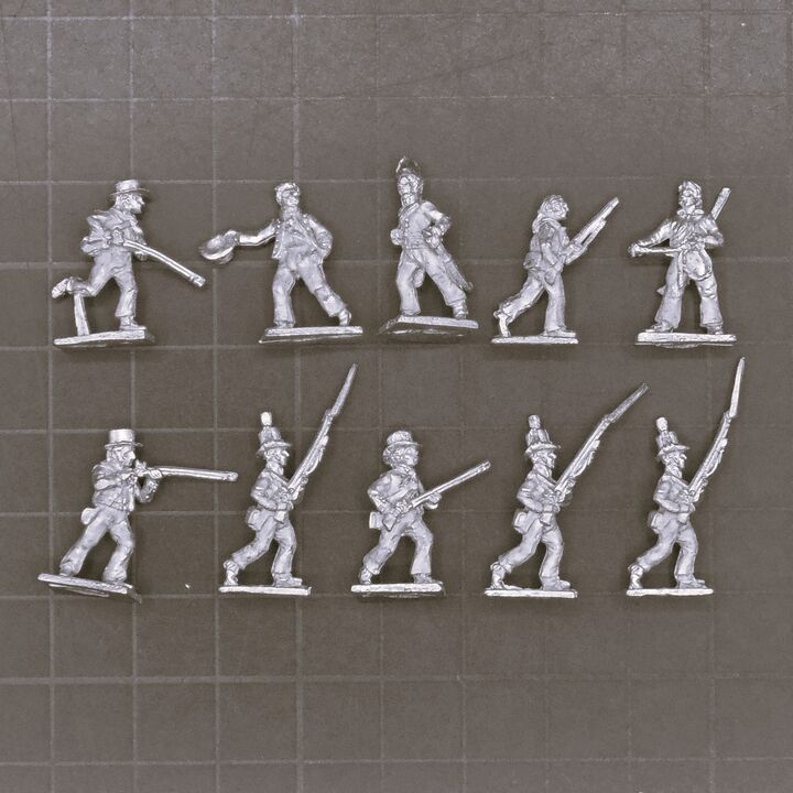 AB Figures, Napoleonic - Royal Navy & Royal Marine Landing Party