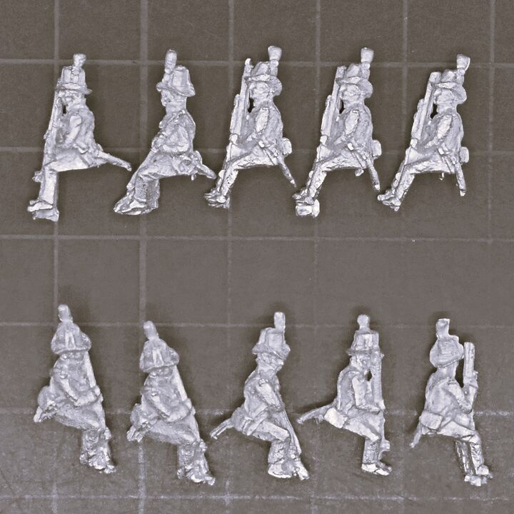 AB Figures, Napoleonic - Seated British Royal Marines