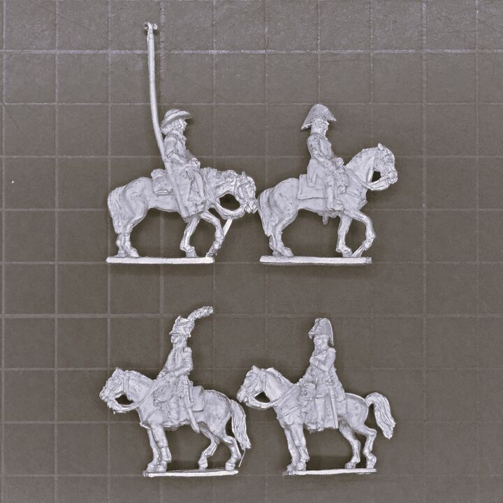 AB Figures, Napoleonic - Mounted Spanish General & Staff