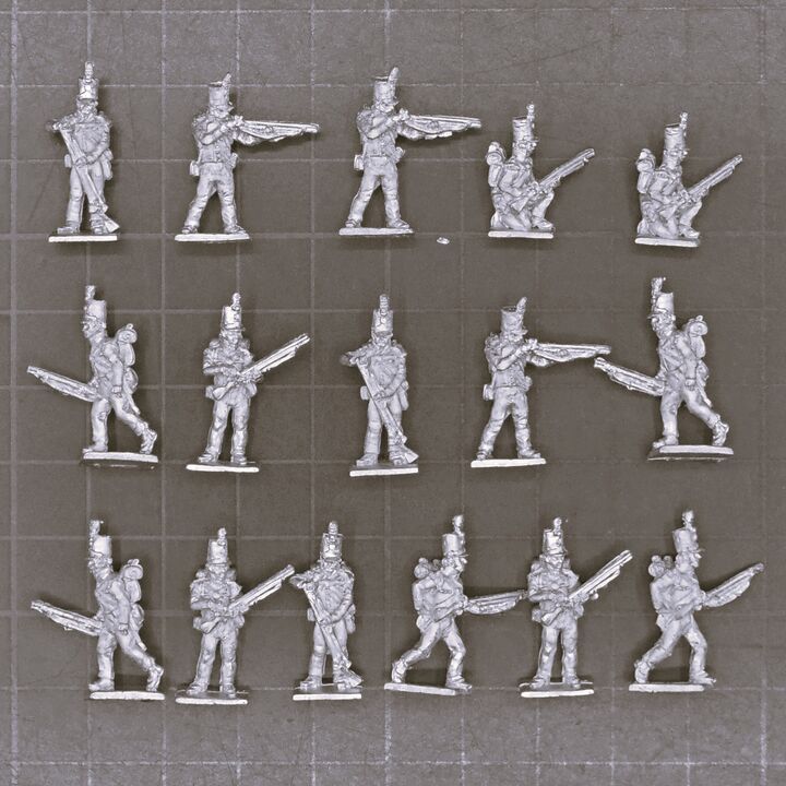 AB Figures, Napoleonic - Portuguese Light Infantry, Skirmishing